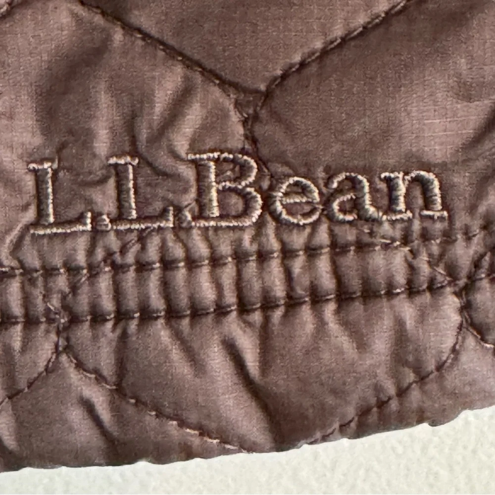L.L. Bean Brown Quilted Vest Kids Size Small 8